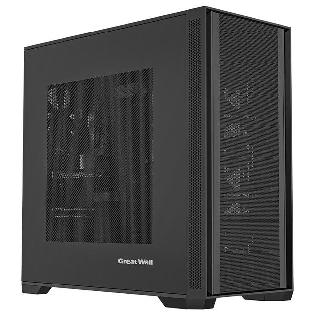 长城 机箱 台式机 ATX 侧透